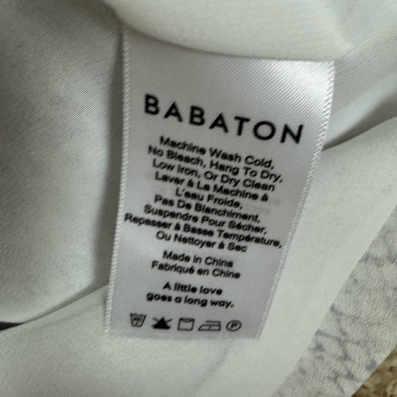 Babaton Snakeskin Pattern Dress. D17 - Picture 10 of 14